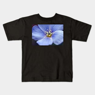 Blue Flower Kids T-Shirt